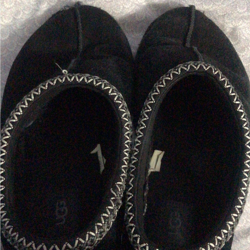 UGG Black Tasmans Size 11